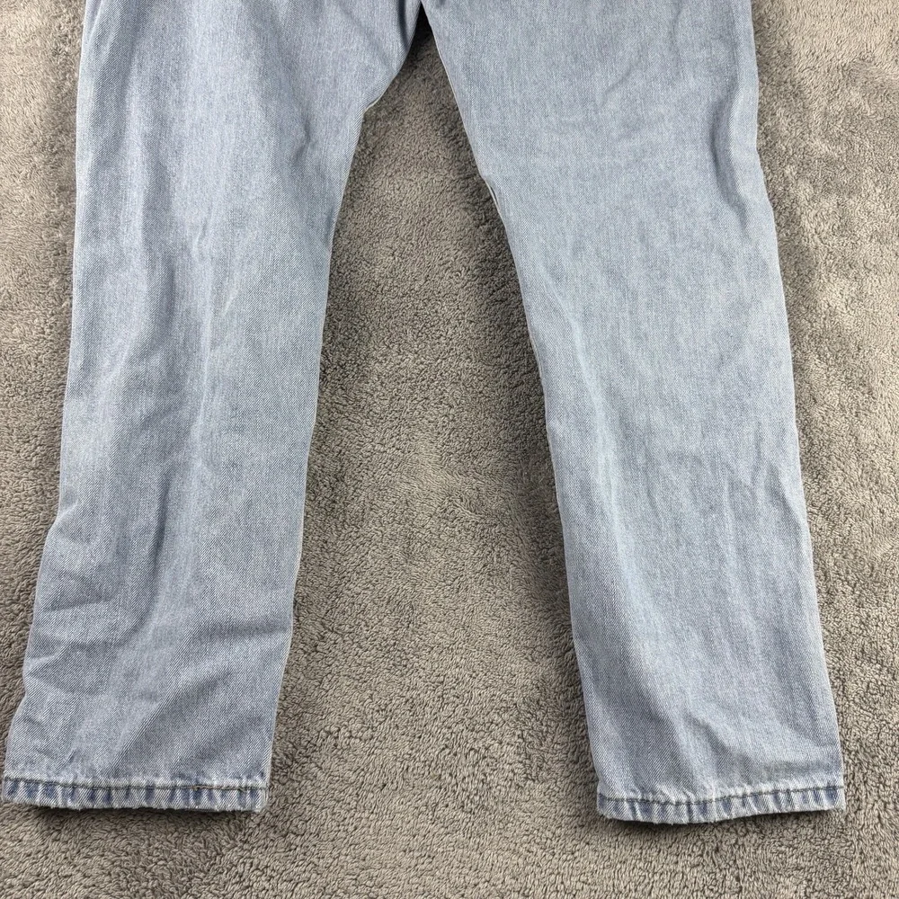 Signature Levi Strauss Regular Fit Jeans Mens 40x30 Blue Light Wash Denim‎